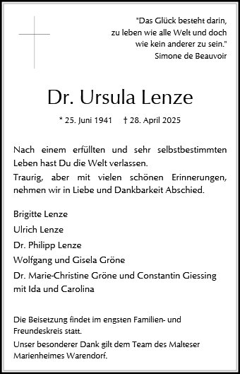 Ursula Lenze