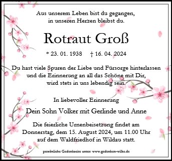Rotraut Groß