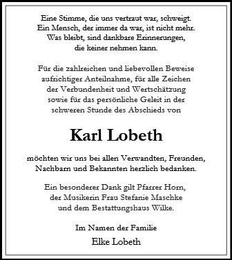 Karl Lobeth