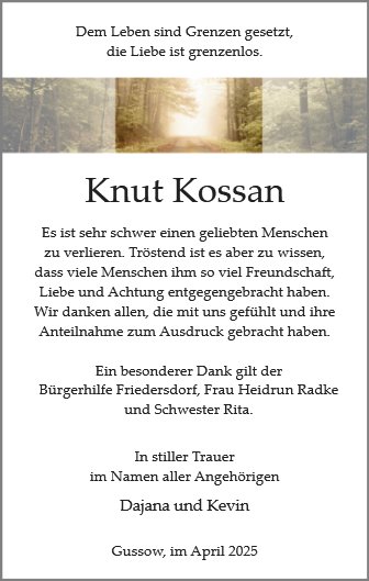 Knut Kossan