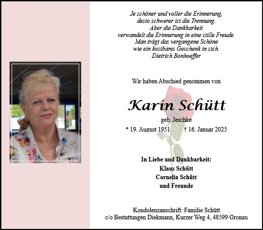 Karin Schütt