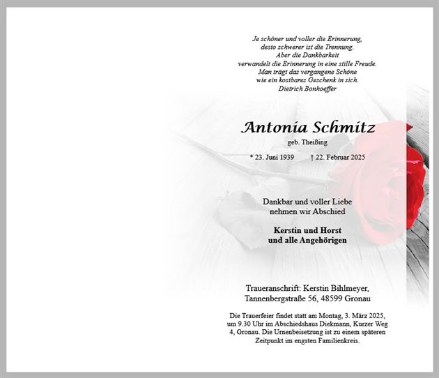 Antonia Schmitz