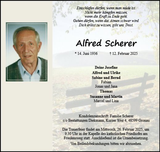 Alfred Scherer