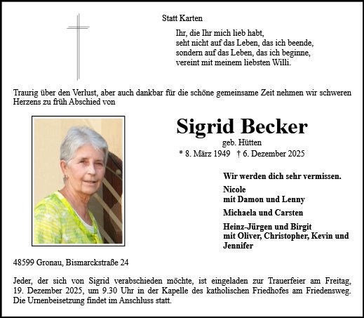 Sigrid Becker
