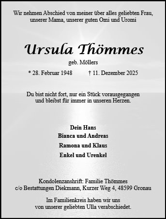 Ursula Thömmes