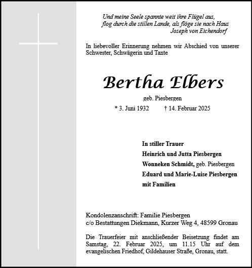 Bertha Elbers
