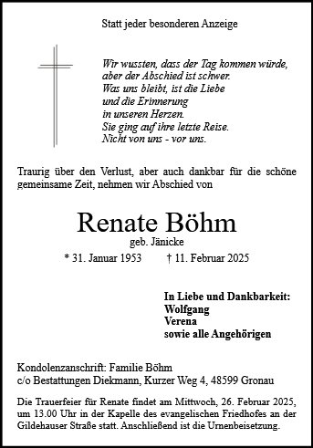 Renate Böhm