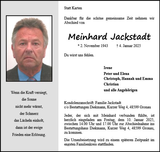 Meinhard Jackstadt