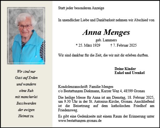 Anna Menges