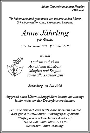 Anne Jährling