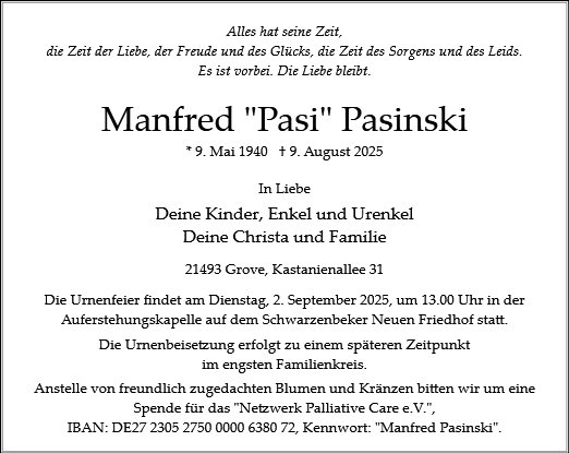 Manfred Pasinski