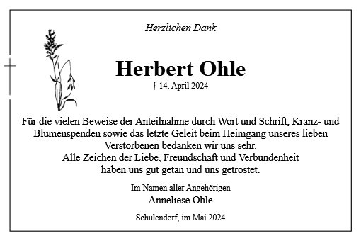 Herbert Ohle