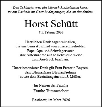 Horst Schütt