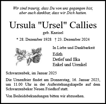 Ursula Callies