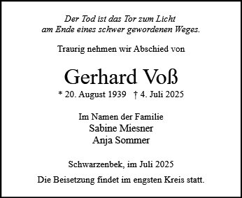 Gerhard Voß