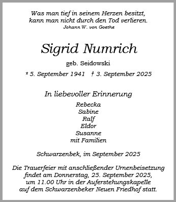Sigrid Numrich