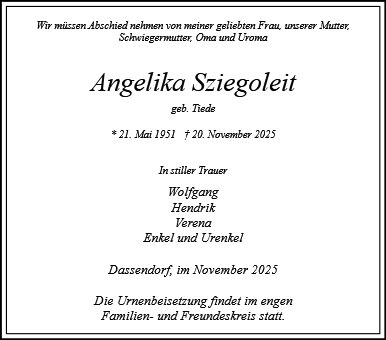 Angelika Sziegoleit