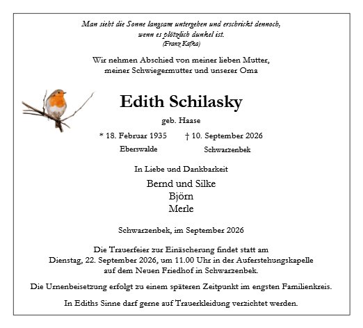 Edith Schilasky