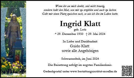 Ingrid Klatt
