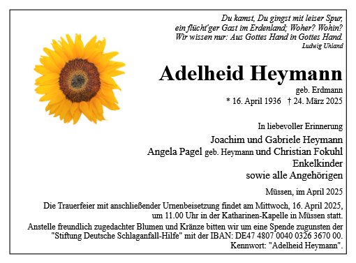 Adelheid Heymann