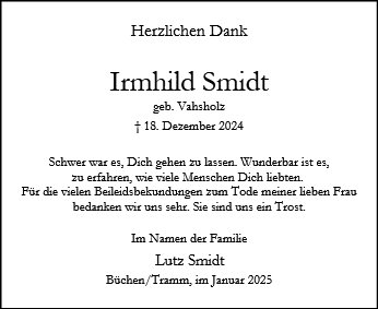 Irmhild Smidt