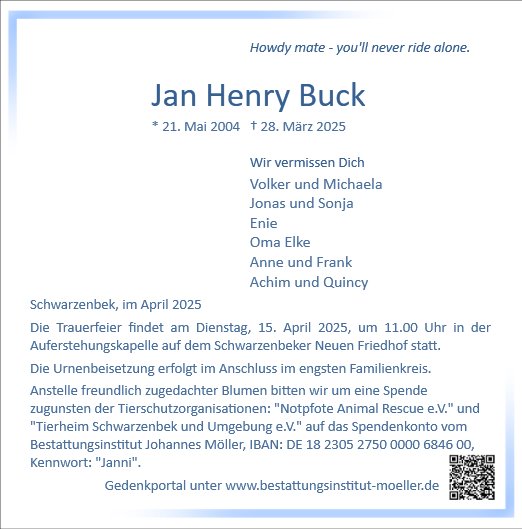 Jan Henry Buck