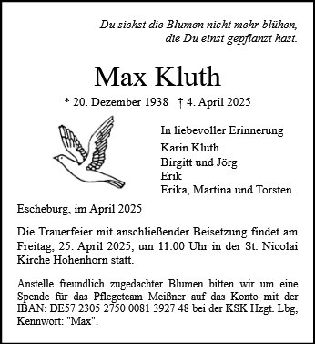 Max Kluth