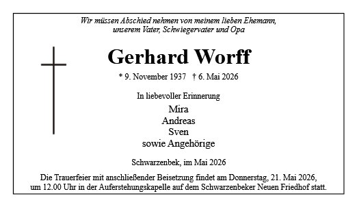 Gerhard Worff