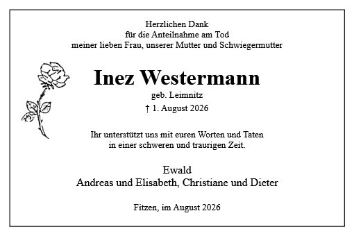 Inez Westermann