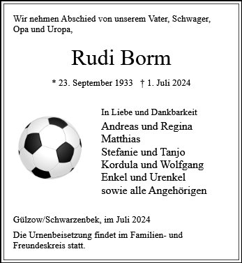 Rudi Borm