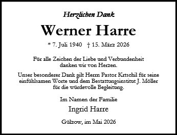 Werner Harre