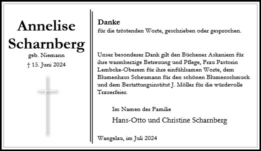 Annelise Scharnberg