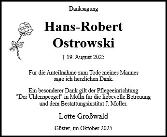 Hans-Robert Ostrowski