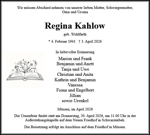 Regina Kahlow