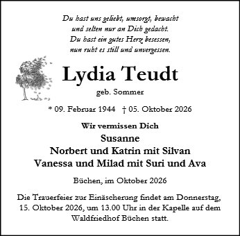 Lydia Teudt