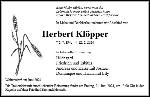 Herbert Klöpper