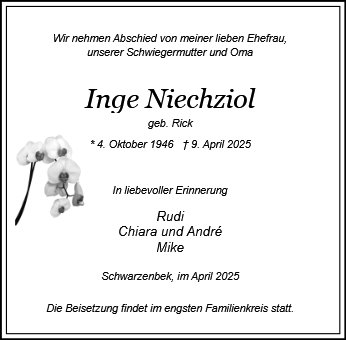 Inge Niechziol