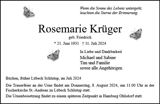 Rosemarie Krüger