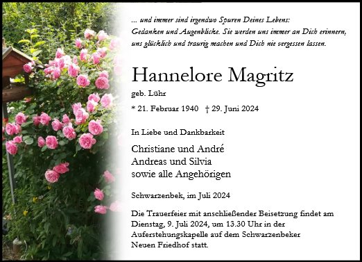 Hannelore Magritz