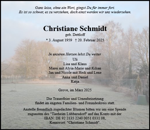 Christiane Schmidt