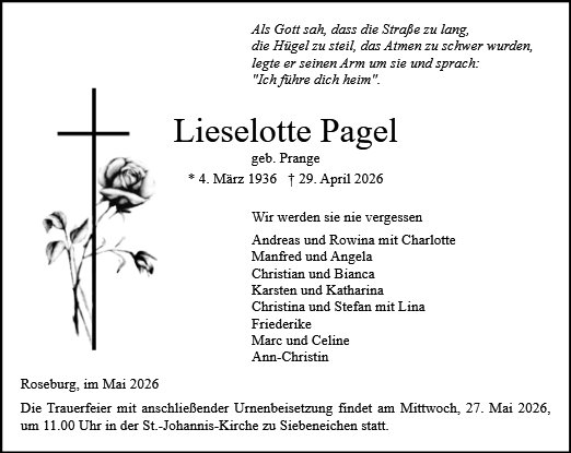 Lieselotte Pagel