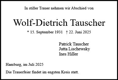 Wolf-Dietrich Tauscher