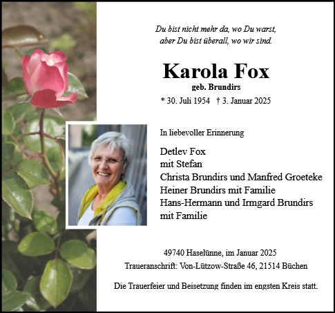 Karola Fox