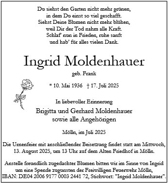 Ingrid Moldenhauer