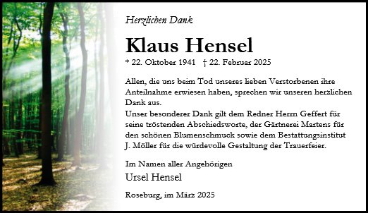 Klaus Hensel
