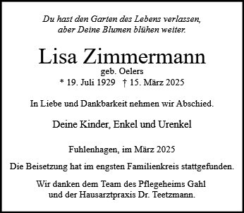 Lisa Zimmermann