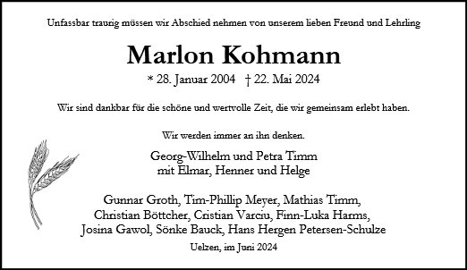 Marlon Kohmann