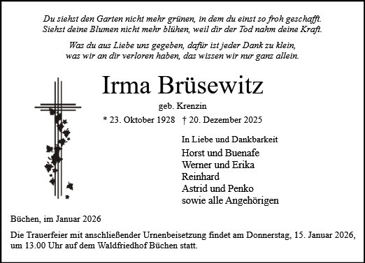 Irma Brüsewitz