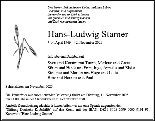 Hans-Ludwig Stamer