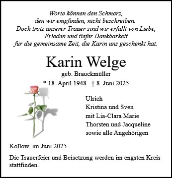 Karin Welge